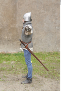 Photos Medieval Knight in mail armor 3 army mail armor…